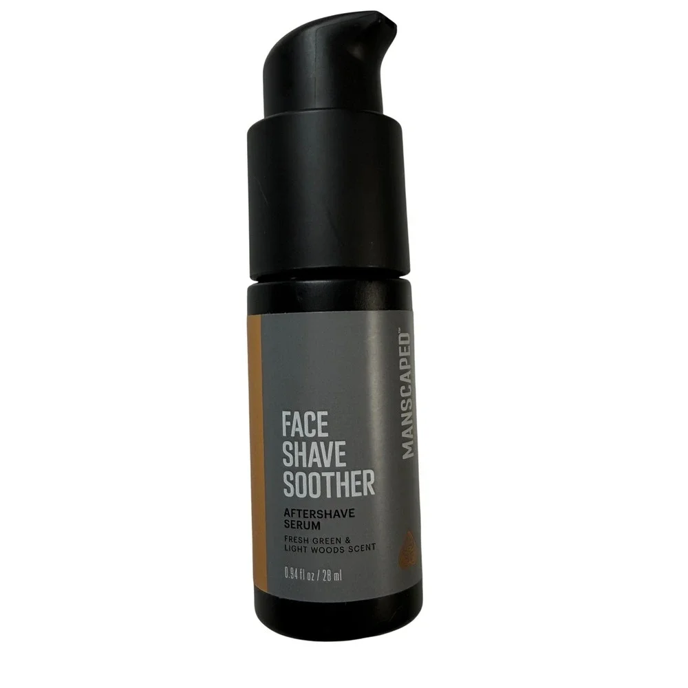 Manscaped Face Shave Soother Aftershave Serum Sensitive‎ Skin Alcohol Free New